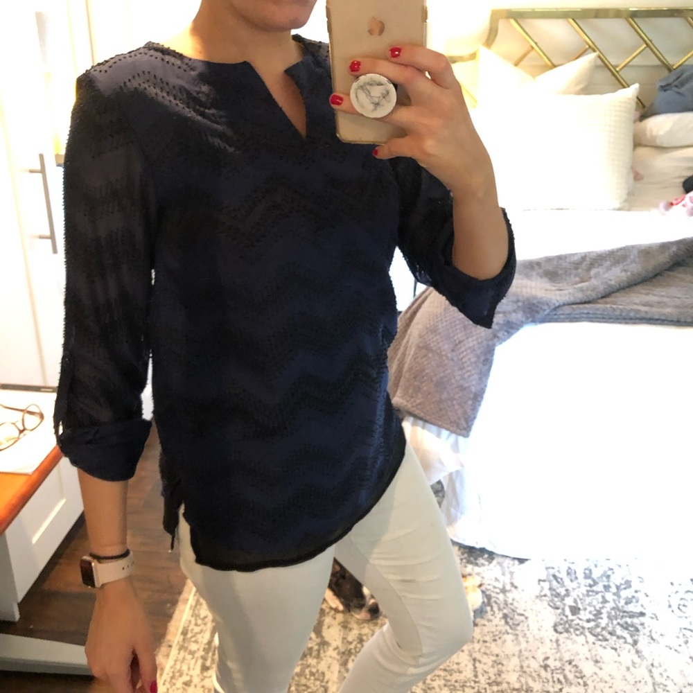 Banana Republic Navy Tunic